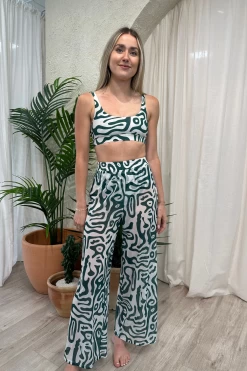 Marina Wide Leg Pants - Sardinia 9 Marina Wide Leg Pants - Sardinia -Swim Wear Shop 170