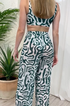 Marina Wide Leg Pants - Sardinia 11 Marina Wide Leg Pants - Sardinia -Swim Wear Shop 172