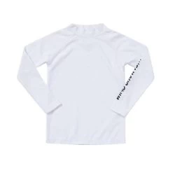 Mini Billy Rashie Top Final Sale - Fresh White