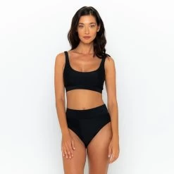 Gia Bikini Top - Black On Black -Swim Wear Shop Black gia ginger 9 d6839a76 0cc3 4248 a9f6 26f03d8e3bbb