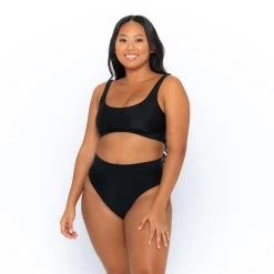 Gia Bikini Top - Black On Black -Swim Wear Shop Black gia ginger curve 7 730cbbd0 c903 41d4 b369 d0e1591e6635