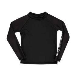 Mini Billy Rashie Top - Black On Black 16 Mini Billy Rashie Top - Black On Black -Swim Wear Shop Boys 20classic 20black 20rashie 20vest