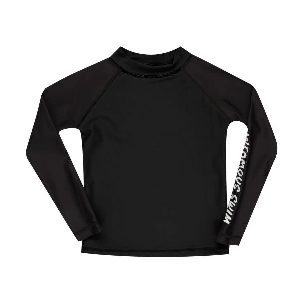 Mini Billy Rashie Top - Black On Black 8 Mini Billy Rashie Top - Black On Black - Image 8