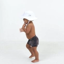 Daisy Swim Hat - Fresh White