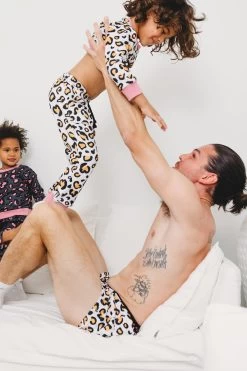 Duke Men Shorts - Safari Leopard -Swim Wear Shop DukeShortsSafariLeopard2