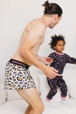 Duke Men Shorts - Safari Leopard -Swim Wear Shop DukeShortsSafariLeopard3