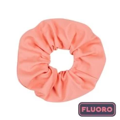 Mimi Scrunchie - Fluorescent Coral