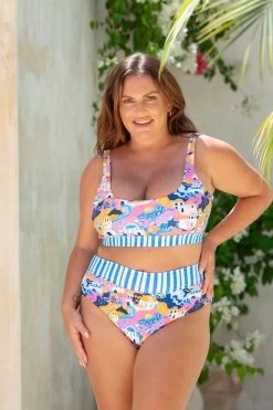 Ginger Bikini Bottom - Mediterranean Vista -Swim Wear Shop GiaGinger MediterraneanVista Swim Jan2024 4857 87c2a323 d289 4343 8060 00bdacc4a946