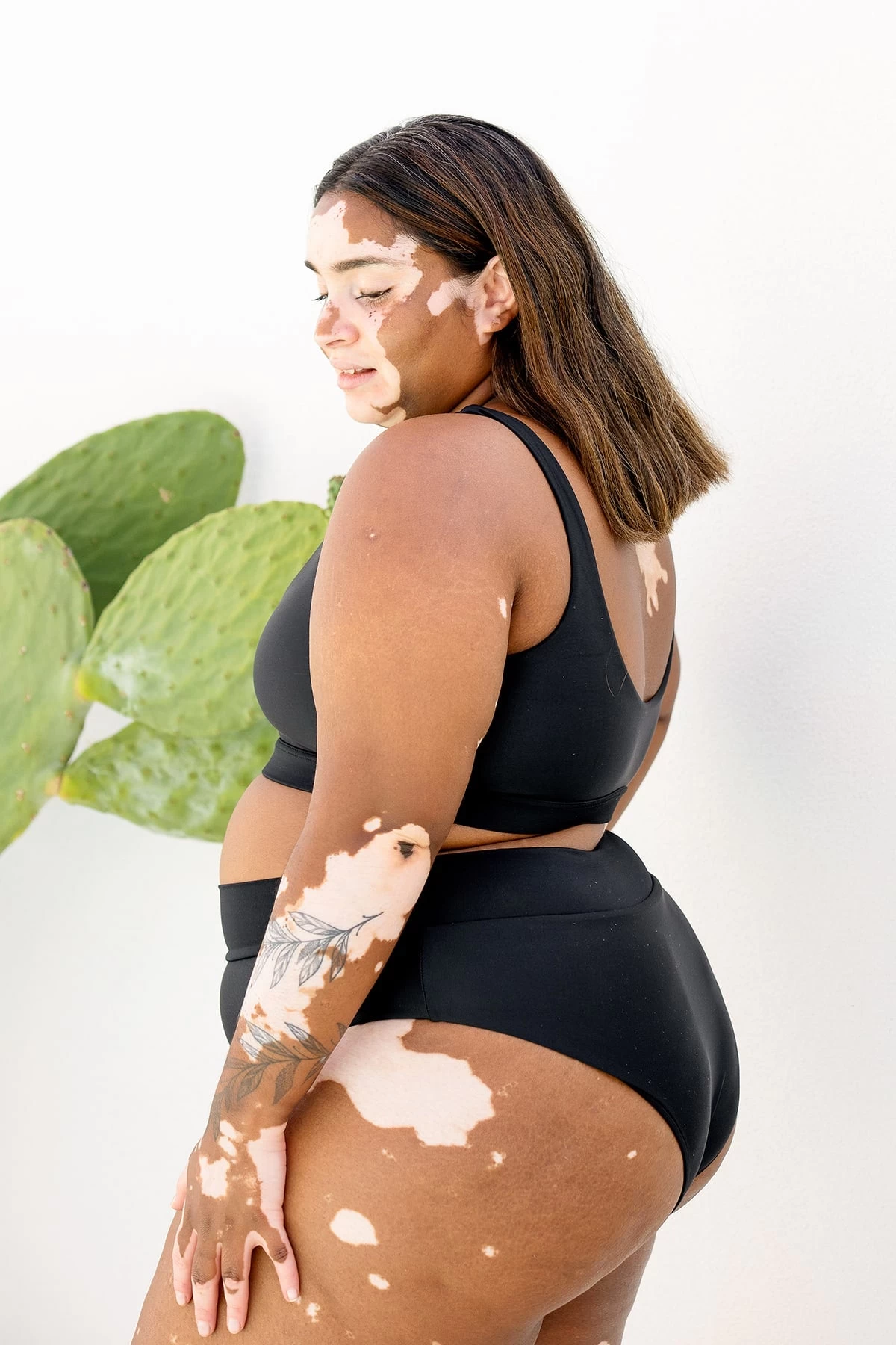 Ginger Bikini Bottom - Black On Black 13 Ginger Bikini Bottom - Black On Black - Image 13