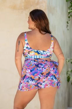 Gia Bikini Top - Mediterranean Vista 19 Gia Bikini Top - Mediterranean Vista -Swim Wear Shop GiaGingerSara MediterraneanVista Swim Jan2024 4824