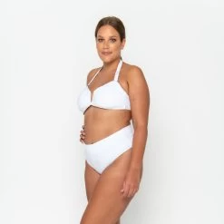 Ginger Bikini Bottom - Fresh White -Swim Wear Shop Ginger white curve 3 97c67397 82bf 434b 96ca e7f5436daabf
