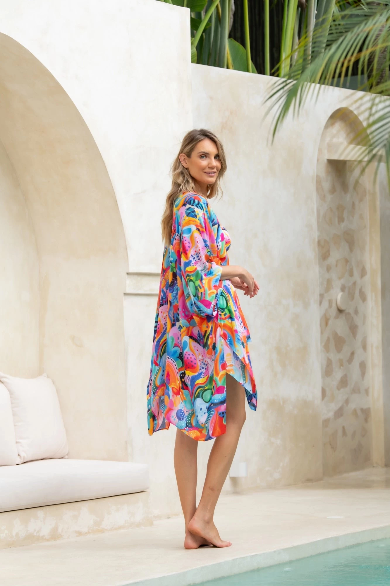 Giulia Kimono/Kaftan - Fruity Seabed 2 Giulia Kimono/Kaftan - Fruity Seabed - Image 2