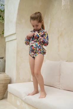 Mini Blake Surfsuit - Havana Day -Swim Wear Shop InfamousJuly2023 1648