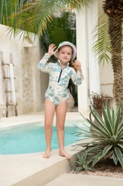 Daisy Swim Hat - Toile De Jouy