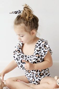 Mini Mimi Scrunchie - Safari Leopard