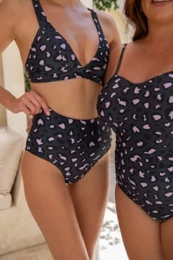 Lola Triangle Top - Mellow Leopard