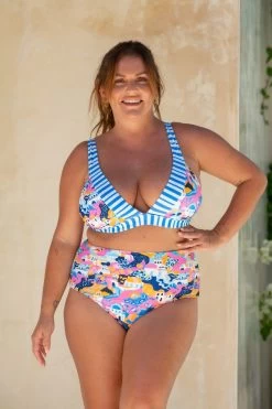 Sadie Bikini Bottom - Mediterranean Vista -Swim Wear Shop LolaSadieMimi MediterraneanVista 4329 14cfe9b2 53a1 4a90 838c b4847d4cb4a8