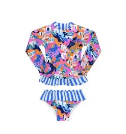 Mini Annie Rashie Set 02 - Mediterranean Vista