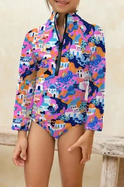 Mini Blake Surfsuit - Mediterranean Vista 5 Mini Blake Surfsuit - Mediterranean Vista -Swim Wear Shop MINIBLAKEFRONT 1