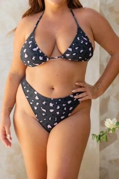 Mia String Top - Mellow Leopard -Swim Wear Shop MiaGrace MellowLeopard 6288