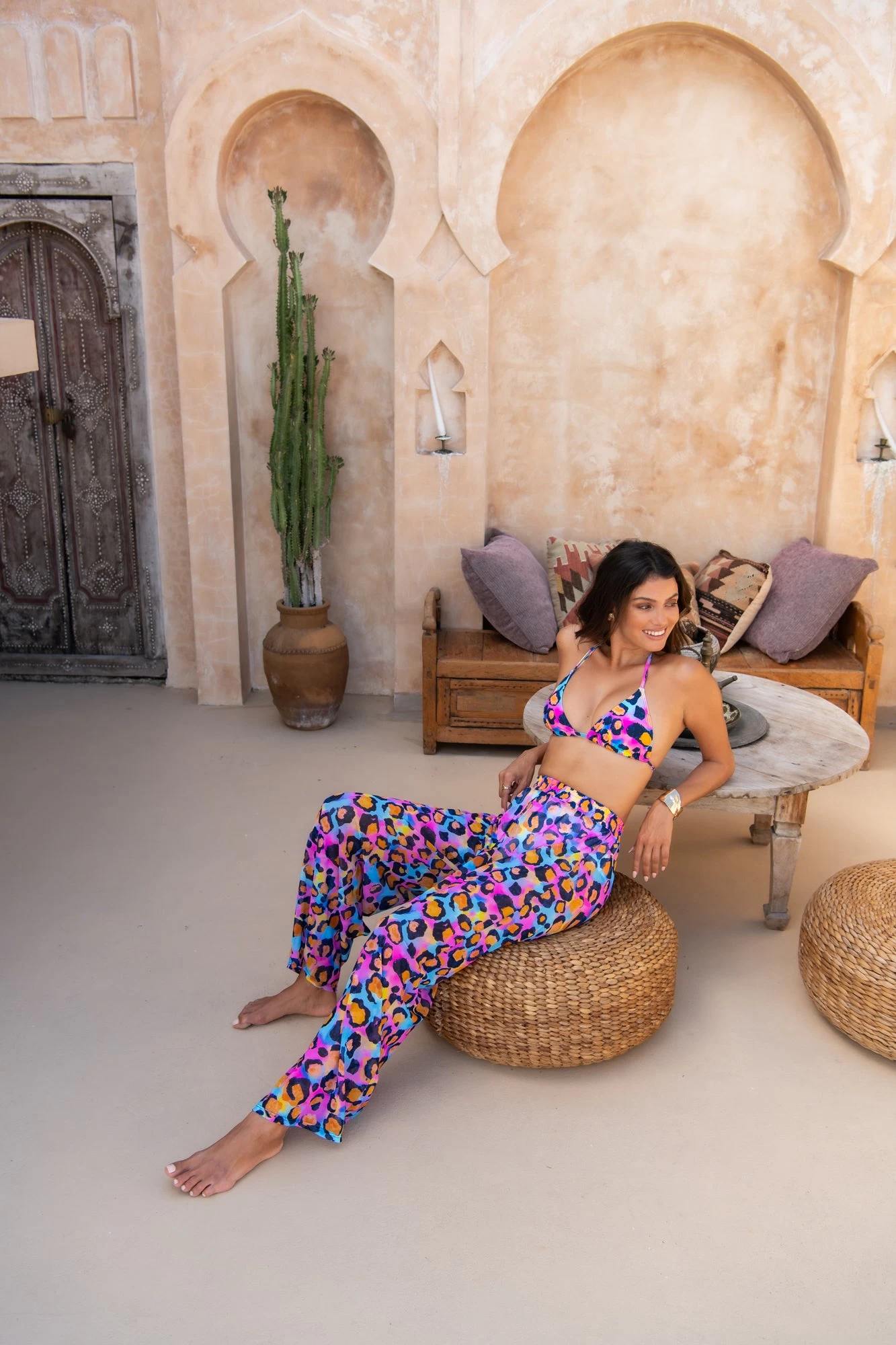 Marina Wide Leg Pants - Aella 4 Marina Wide Leg Pants - Aella - Image 4