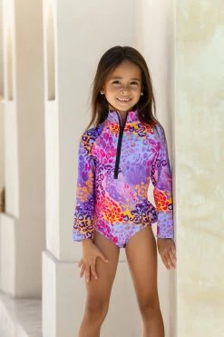 Mini Blake Surfsuit - Tangerine