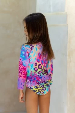 Mini Blake Surfsuit - Kaleidoscope -Swim Wear Shop MiniBlake GBRLeopards 2076