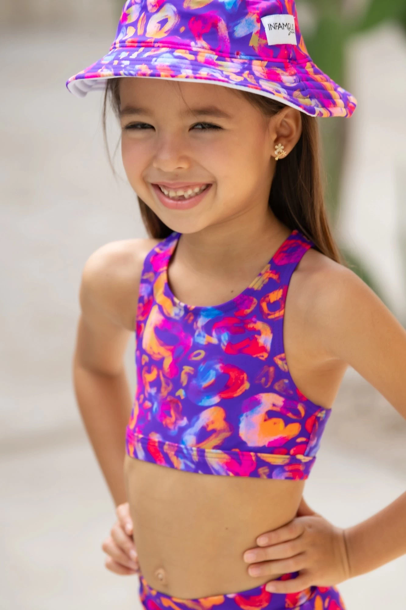 Mini Gia Bikini Set - Loveheart Leopard 1 Mini Gia Bikini Set - Loveheart Leopard