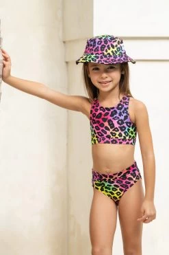 Daisy Swim Hat - Wildcat -Swim Wear Shop MiniGiaDaisy Wildcat 833