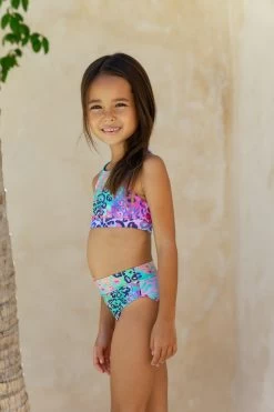 Mini Gia Bikini Set - Shimmer -Swim Wear Shop MiniGiaGinger GBRLeopards 2430