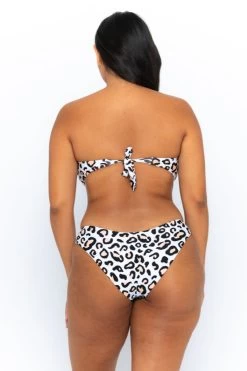 Scarlett Bandeau Top - Safari Leopard -Swim Wear Shop Safari leopard scarlett radar curve 24