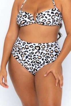 Sadie Bikini Bottom - Safari Leopard -Swim Wear Shop Safari leopard scarlett sadie curve 8 c07b5e07 0c44 4d8b 8a9c cc48b3ed907e
