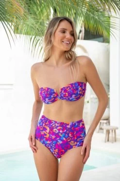 Scarlett Bandeau Top - Loveheart Leopard -Swim Wear Shop ScarletPenelope LoveHeartLeopard 2282 321af860 3798 4f30 abd5 e1f9080dce9d