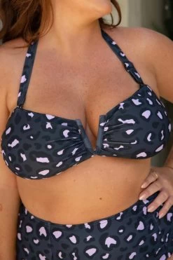 Scarlett Bandeau Top - Mellow Leopard 11 Scarlett Bandeau Top - Mellow Leopard -Swim Wear Shop ScarlettPenelope MellowLeopard 6363