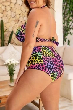 Scarlett Bandeau Top - Wildcat -Swim Wear Shop ScarlettPenelope Wildcat 6766