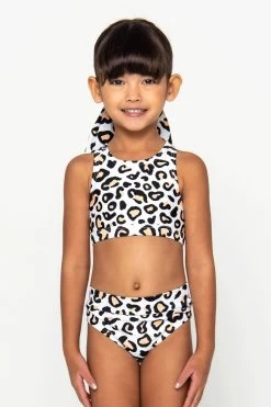 Mini Gia Bikini Set - Safari Leopard -Swim Wear Shop StudioSafariLeopardKidsMiniSwimwear15
