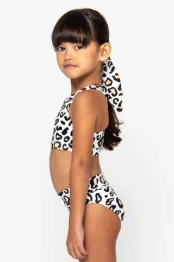 Mini Gia Bikini Set - Safari Leopard -Swim Wear Shop StudioSafariLeopardKidsMiniSwimwear2