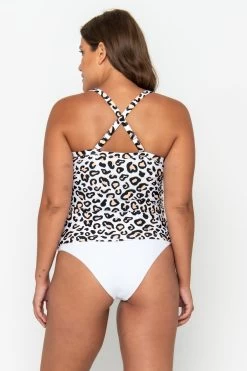 Giselle Tankini Top - Safari Leopard -Swim Wear Shop Tankini safair leo curve 5