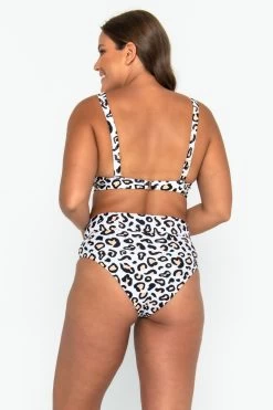 Lola Triangle Top - Safari Leopard -Swim Wear Shop Triangle safari curve 4