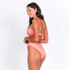 Grace Bikini Bottom - Fluorescent Coral -Swim Wear Shop carrie grace mimi fluro pink 6 ccca61f4 0657 4c75 890b a3f87508b285