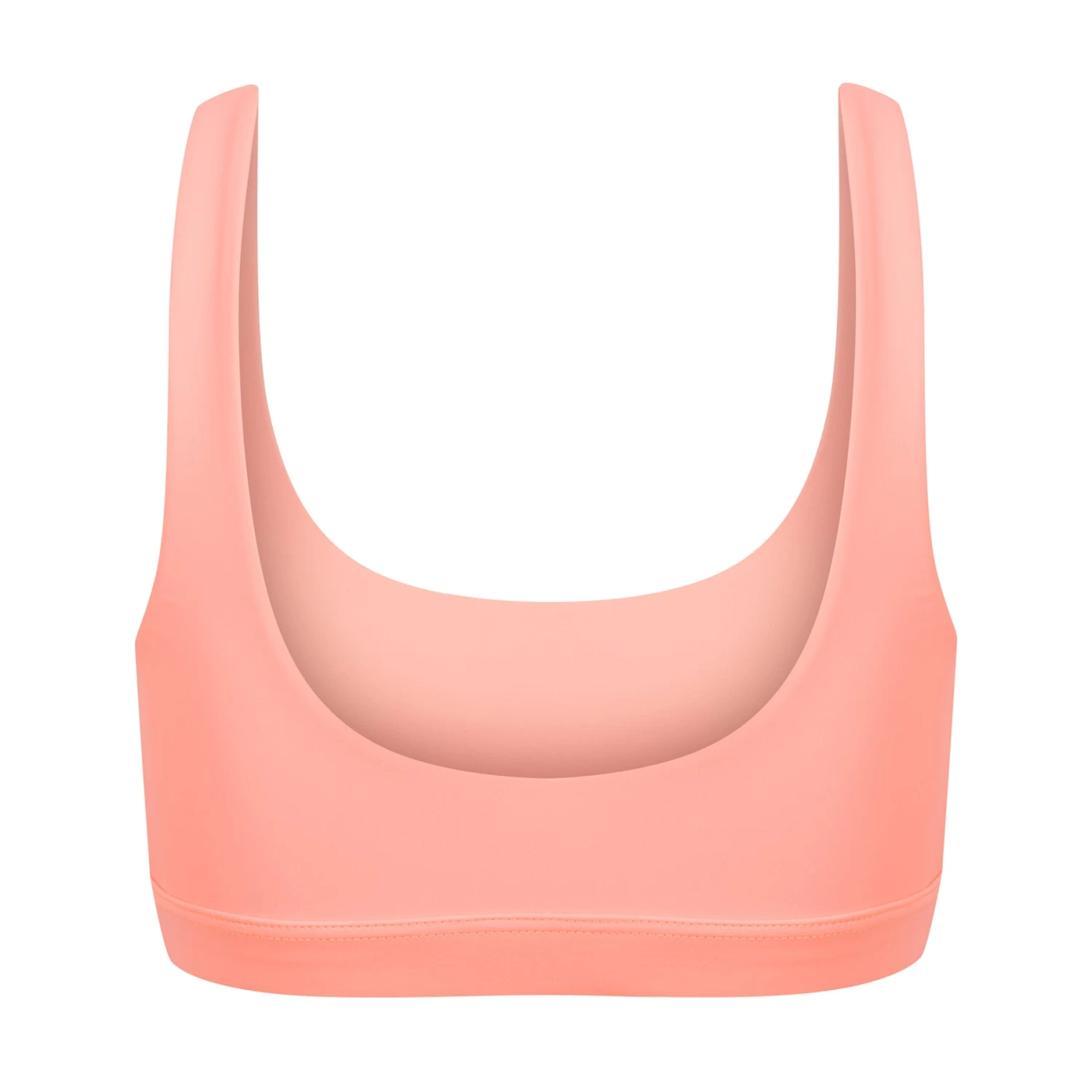 Gia Bikini Top - Fluorescent Coral 6 Gia Bikini Top - Fluorescent Coral - Image 6