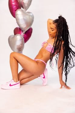 Mia String Top - Zebra Kisses -Swim Wear Shop infamousswim 434