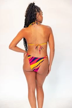 Mia String Top - Sunset Stripe 16 Mia String Top - Sunset Stripe -Swim Wear Shop infamousswim 736