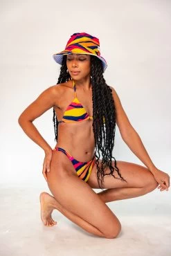 Mia String Top - Sunset Stripe 18 Mia String Top - Sunset Stripe -Swim Wear Shop infamousswim 767