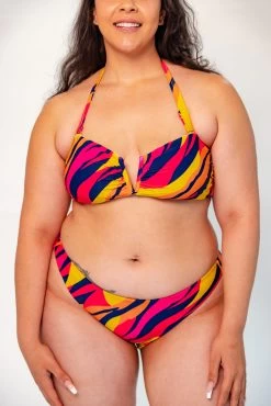 Grace Bikini Bottom - Sunset Stripe -Swim Wear Shop infamousswim 824