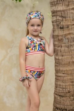 Mini Mimi Scrunchie - Havana Day